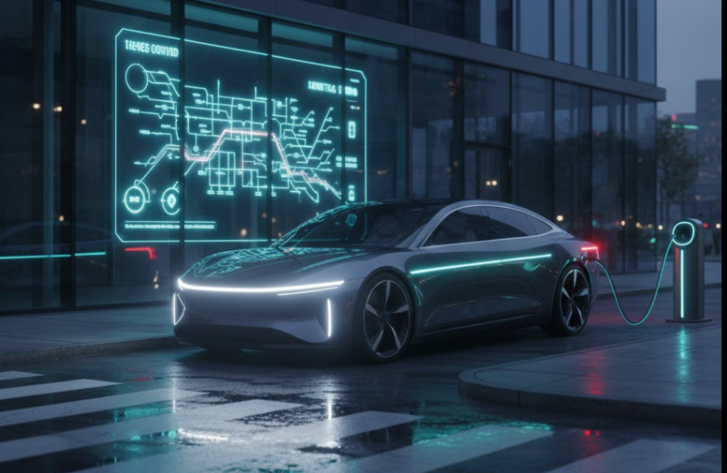 Charging indicator light