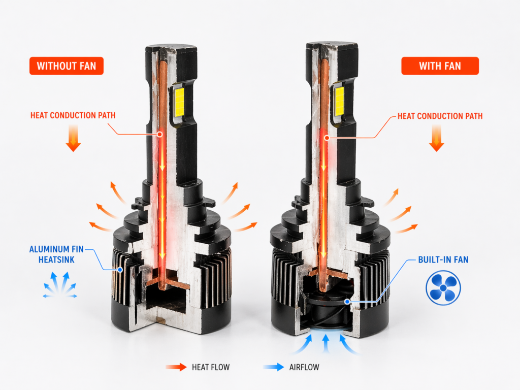 Cooling Systems of Headlight