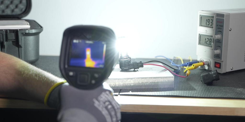 LED Headlight Thermal Testing